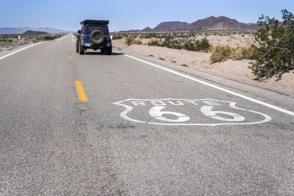 Los,Angeles,Desert,,California,-,12,October,2023:,Road,66