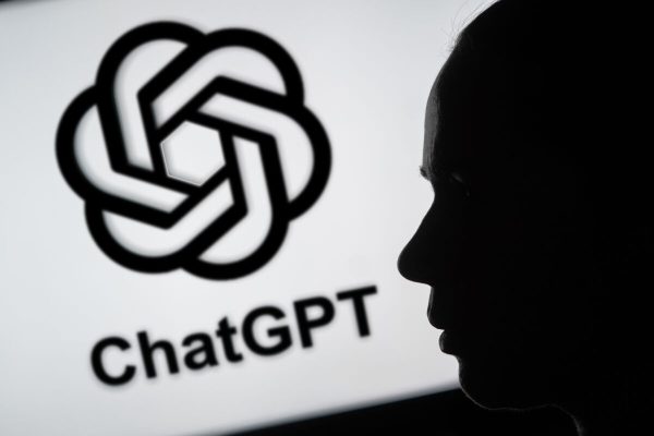 May 14, 2024, Brazil: In this photo illustration, a silhouette of a person is seen and the ChatGPT logo is seen in the background. (Credit Image: © Rafael Henrique/SOPA Images via ZUMA Press Wire)